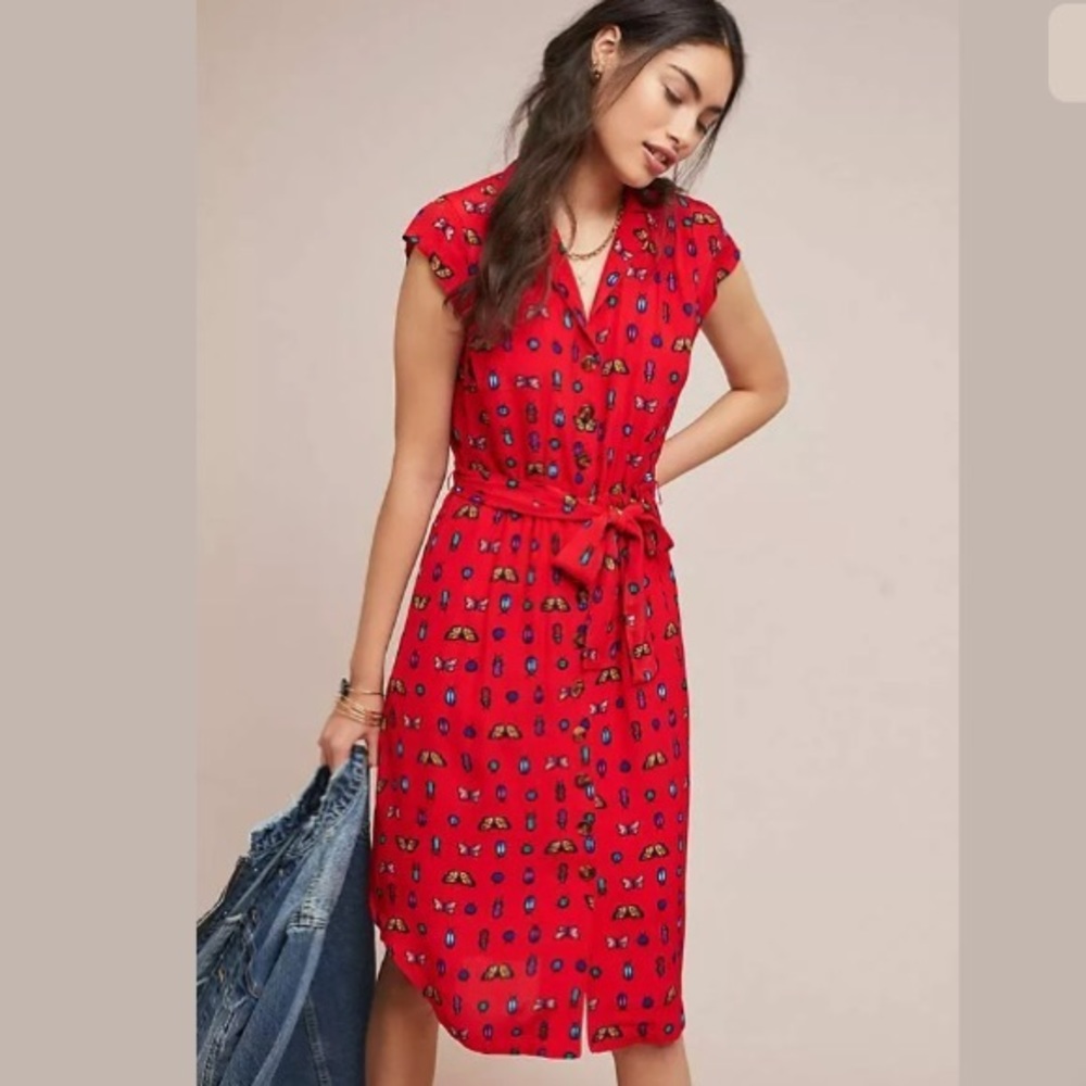 Anthropologie Beetle Dress